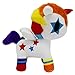 TokiDoki Bowie Unicorno Basic Plush, Multicolor, Small