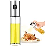 Oil Sprayer Dispenser,Olive Oil Sprayer, Spray Bottle for Oil Versatile Glass Spray Olive Oil Bottle for Cooking,Vinegar Bottle Glass,for Cooking,Baking,Roasting,Grilling