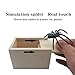 GOLF 2 Pack Spider Prank Box,Wooden Surprise Scary Spider Box ,Handmade Fun Practical Surprise Hilarious Joke Boxes