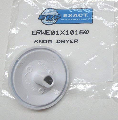 (KaleidoScope) WE01X10160 for GE Dryer Timer Control Knob White AP3207448 PS755794