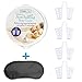 Snoring Solution Nasal Dilators Bundled With Travel Sleep Mask | Nose Vents Are Easy To Use And Comfortable For A Restful Nights Sleep. Effectively And Naturally Stop Snoring Quickly And Breathe Easy.