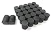 Nexlevl Small Ceramic Ferrite Magnets 18mm (.709inch) x 5mm (.197inch), 110 Round Magnets for Arts Crafts Hobbies and Office Organization