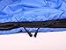 OutdoorsmanLab Compact Lightweight Camping Sleeping Bag Men's Women's Kid's For Backpacking, Hiking, Travel- Warm Weather Ultralight Packable bag with Compression Sack, Pillow case, Blue