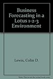 Image de Business Forecasting in a Lotus 1-2-3 Environment