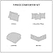 Madison Park Comforter Faux Silk-Traditional Luxurious Jacquard Design All Season Set, Matching Bed Skirt, Decorative Pillows, King(104