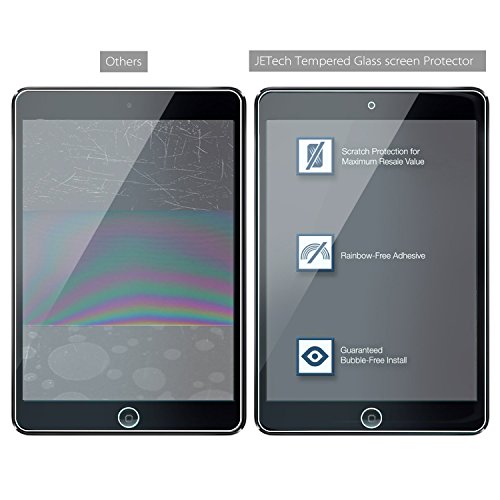 JETech iPad 2017 9.7-inch, iPad Air, iPad Air 2, iPad Pro 9.7 Tempered Glass Screen Protector Film - 0338