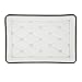 LANGRIA Memory Foam Bath Mats Non-Slip Bathroom Rugs Water Absorbent Fast Dry Soft Comfortable Stylish Coral Fleece Surface, 17''x 24'' (Brown)