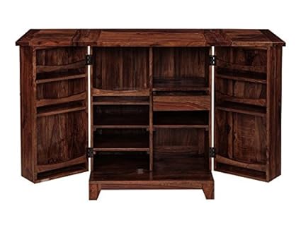 Inhouz INHZ0853(M) Bar Cabinet (Brown)