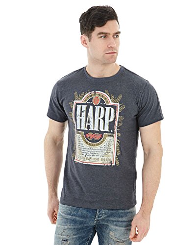 Harp Distressed Label Tee (X-Large)