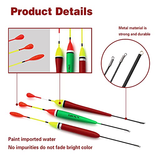 5g Slip Bobbers Fishing Floats and Bobbers Wooden Fishing Slip Bobbers