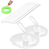 Replacement Straws for Thermos Foogo 10 Ounce Bottle by Greant, BPA-FREE Straws with 3 Straw, 2 PACK