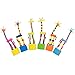 PROLOSO Finger Puppets Wooden Push Up Toys Press Base Thumb Puppets 6 Pcs (Giraffe)