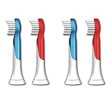 Replacement Brush Heads for Philips Sonicare Hx6032 Sonicare for Kids Brush Heads, Ages 4-7, 4-pack