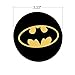 INCART Car Wheel Hub Centre Cover Stickers Original Car Tire Pack Mark Sticker Paster Fashion Style Cool Batman Black Φ5.6cm 4Pcs/set