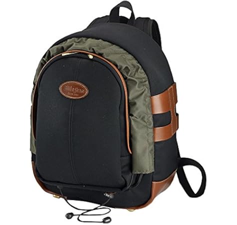 black and tan backpack