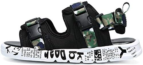Men's Sandals Summer Men's Shoes Tide Korean Version of The Outdoor Flat Sports and Leisure Beach Shoes Slippers