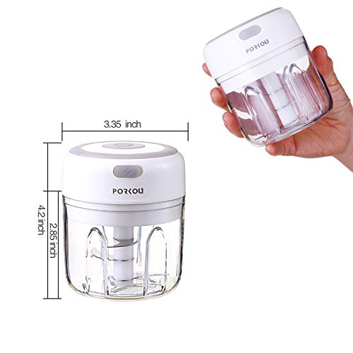 Electric garlic chopper,Mini Onion Choppers,Portable Small USB Food