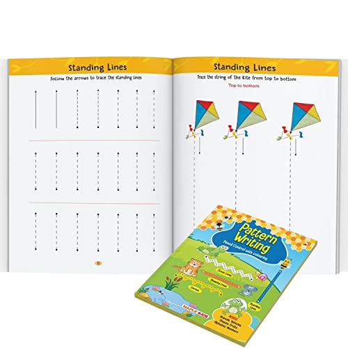 Pattern Writing - Pattern Practice Book for Kids - Pencil Control - Activity Book for Kids - Early Learning - Book for Toddlers, Nursery, Pre School Children - Age 2 to 5 Years 4