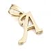 Kalapure 14K Gold Plated Stainless Steel Initial Pendant for Birthday Gifts - 26 Letters Alphabet Personalized Charms Pendant
