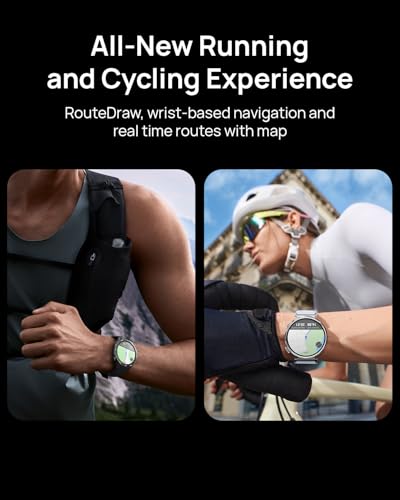 Huawei Watch GT 5 46mm Smartwatch (GPS), hasta 14 Días de BaterÍa, Nueva Experiencia de Carrera y Bicicleta, Sharp-Edged Design, Seguimiento de la Salud, Compatible con iOS y Android, Café