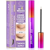 Advanced Eyelash Growth Serum - Achieve Fuller, Longer & Thicker Lashes,Safe for Sensitive Eyes & Lash Extensions (3mL Supply)