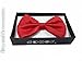 New Suspender Bow Tie Matching Colors Toddler Kids Boys Girls Child (Red)