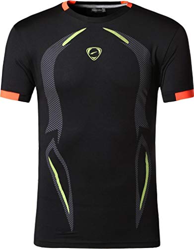 Sportides Boy's Quick Dry Active Sport Short Sleeve Breathable T-Shirt Tee Top LBS702_MixPackB_L