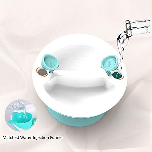 Kidsmile Toddler Warming Feeding Bowls Silicone Suction Dishes with Baby, Ground Gloves - Thumbnail 2
