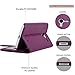 Motorola Moto X (First Generation) Folio PU Leather Wallet Case with Money Pocket - Navor (Purple)