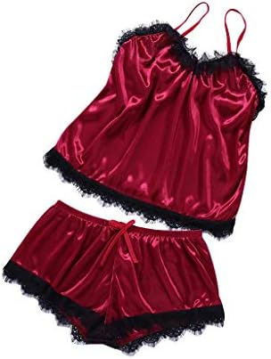 Satin Sleepwear Women Sexy Lingerie Dress Bath Robe Super Soft Silk Lace Dressing Negligee Babydoll Lace Up Nightdress Nightwear Kimono Gowns Underwear Strap Dress S-3XL