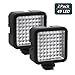 ELIVERN LED Camera Light, 49 Led Video Light, Dimmable Portable Camera Light Panel for Mobile Phones,Canon,Nikon,Sony and Other DLSR Cameras