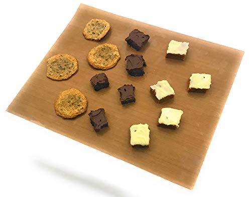 16x20 3-Pack Teflon Vinyl Heat Press Transfer Sublimation Sheet Non Stick Silicone Chef Baking Mat Macaroon Grill BBQ