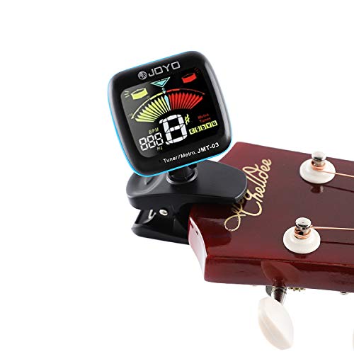 Guitar Tuner Visual Metronome Digital Tuner 2 in 1 Clip Mic for