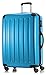 Hauptstadtkoffer Luggages Sets Glossy Suitcase Sets Hardside Spinner Trolley Expandable (20', 24' & 28') TSA (Cyan blue)