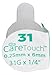 Care Touch - CTPN3114 Pen Needles 31 Gauge, 1/4 inches, 6mm (Pack of 100)