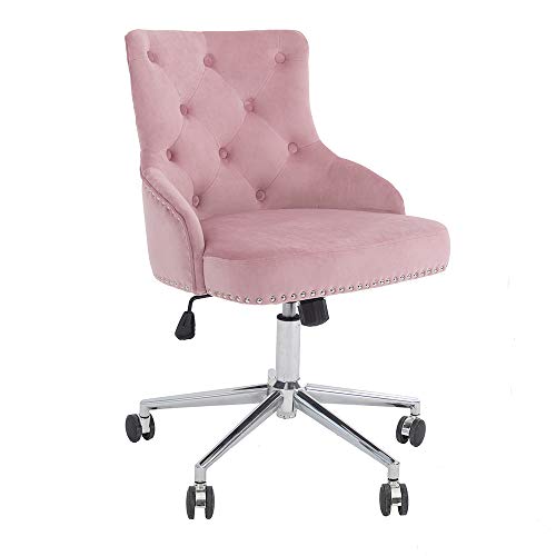 DMF Furniture Home Office Chair with High Back, Modern Design Velvet