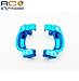 Hot Racing ECE1906 Blue Aluminum Caster Blocks 1/18 4wd