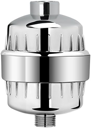 Isportom Shower Filter High Intensity Super Compact Universal Filtration Shower Head with Replaceable KDF Cartridge Chrome