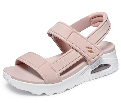 Damen Uno Sandal Summer Stand2, Blush Nylon, 37 EU
