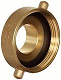 Dixon Valve HA2515T Brass Fire Equipment, Hydrant Adapter with Pin Lug, 2-1/2