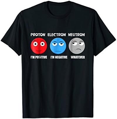 Protonen, Elektron , Neutron T-Shirt Funny Face