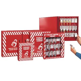 Sm Padlock Cabinet Master Keyd18 1 4 H X 15 1 2 W X 2 D Filled