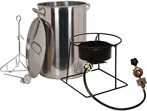 King Kooker 30 Quart Turkey Fryer Package with Stainless Steel Pot