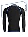 DIVE & SAIL Rash Guard Men Long Sleeve UPF 50+ UV Protection Swimsuits Top