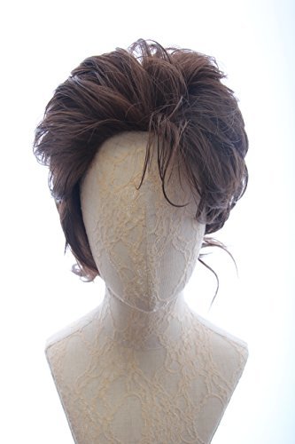 Weave Wigs- Steve Dustin Stranger Things Wigs Brown Short Wavy Costume Cosplay Wigs for Men