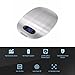 Kitchen Scale, DIGOO 11lb/5kg Digital Stainless Steel Multifunction Food Scale, Touch Control, Multi Measurement Units - grs, lbs, oz, ml, Ultra Lightweight, Slim Design, Silver (Batteries Included)