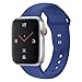 YOUKEX Sport Band Compatible with Watch 38mm 40mm 42mm 44mm,Soft Silicone Strap Replacement Wristbands Compatible with Watch Sport Series 4 Series 3 Series 2 Series 1 Edition