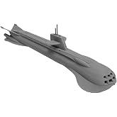 Seaview Submarine Model 12-Inch &ndash; Replica of the 1960s Film Classic Voyage to the Bottom of the Sea &ndash; Nautical Enthusiasts and Sci-Fi Collectors Toy Submarine, Retro Submarine Model