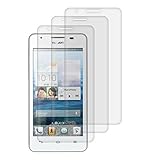 3x kwmobile® screen protector MATT and ANTI-GLARE, resistant against finger prints for Huawei Ascend G520 / G525 - PREMIUM QUALITY