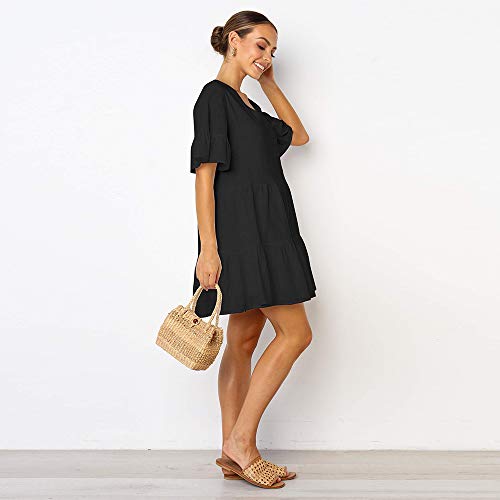 2 ECOWISH+Womens+Sleeves+Dresses+X+Small